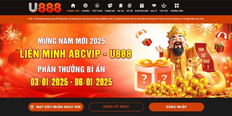 Lưu ý quan trọng khi đăng ký U888