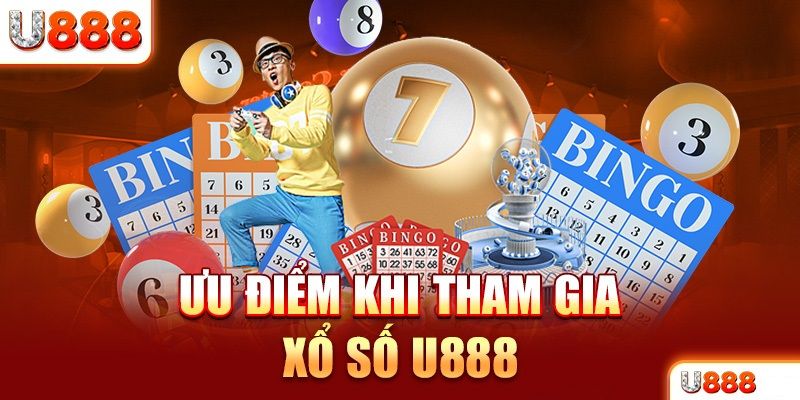 Sảnh cá cược xổ số trực tuyến cực sôi động tại u888